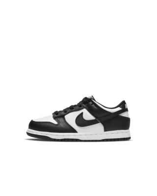 Tenis para ninos de preescolar Nike Dunk Low Blanco